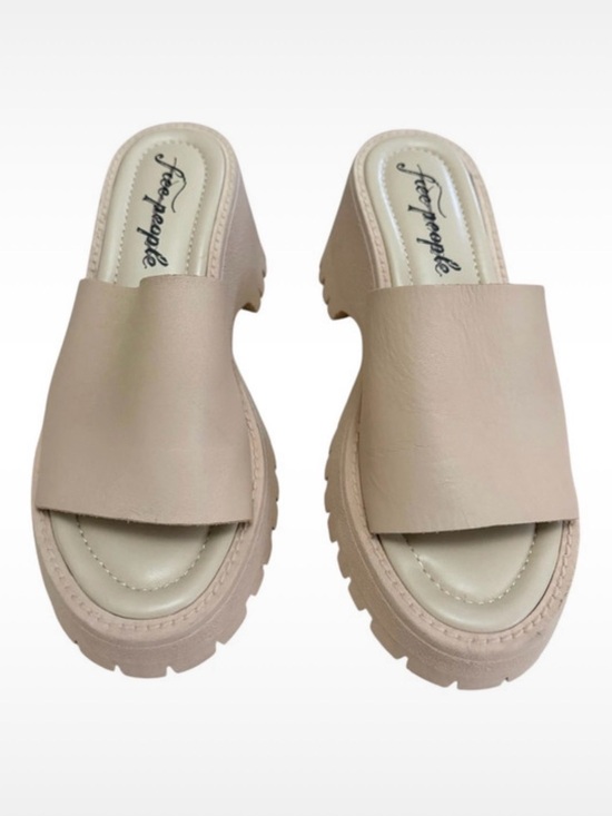 New Free People Winona Wedge Sandals - Picture 10 of 14